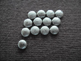 Nieten Bügelnieten rund grob 6 mm Silber