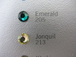 50 Swarovski Elements SS10 Emerald