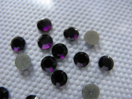 1440 Strasssteine SS 10 Dark Amethyst