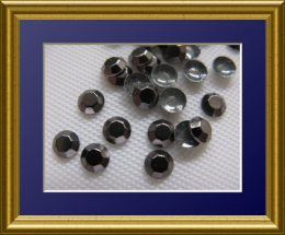 1440 MetallStuds zum aufbügeln 3mm Black Diamond