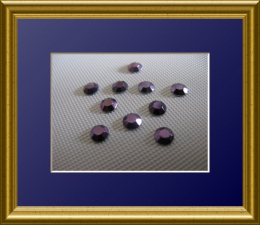 720 MetallStuds zum aufbügeln 3 mm Violett