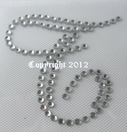 Strass Bügelbild Initialen Nr. 2 Buchstabe T120503