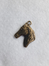 Anhänger Pferdekopf Charms Pferd Metall