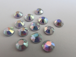 Strass Bügelbild Borte Ranke – Hotfix Strass-Applikation 27 × 2 cm Crystal oder AB