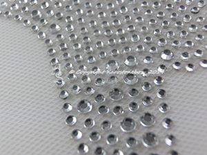 Strass Bügelbild Funkenmariechen – Fasching & Karneval Crystal Clear
