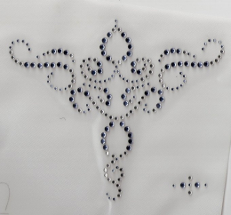 Traumhaftes Ornament Aquamarin 080916