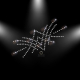 Hotfix Strass Bügelbild Applikation Motiv Ranke SS8 Crystal Strasssteinen 121231