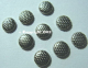 Nieten Bügelnieten rund grob 6 mm Silber