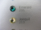 50 Swarovski Elements SS10 Emerald