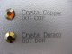 50 Swarovski Elements SS10 Crystal Copper