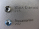 50 Swarovski Elements SS10 Black Diamond