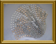Hotfix Strass Applikation Muschel AB Weiß Strassmotive, Strass Bügelbild 100917