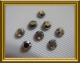 1000 Strasssteine SS10 ca. 3mm Silber
