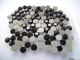 100 Hotfix Strasssteine SS 16 Schwarz