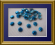 720 Studs 4mm Türkis