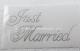 Hotfix Bügelbild Strass Hochzeit Heirat Just Married 111016