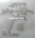 Hotfix Strass Applikation Bonsai Baum 120129