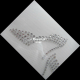 Hotfix Strass Bügelbild hübsche Paar kleine Pumps 120105