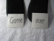 Game over Aufkleber für Schuhsohle Bräutigam