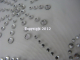 Hotfix Strass Bügelbild Blüte Blume Crystal 120617
