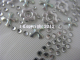 Hotfix Strass Bügelbild Wasserschildkröte Crystal-Silber 120722