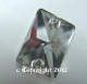 Strasssteine aufnähen Rechteck 16 x 13 mm