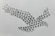 Strass Bügelbild - Adler 121210 Applikation Motiv