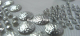 Bügelbild Strass Hund Pudel Pudelclub Crystal/Silber 130131