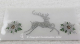 Strass Bügelbilder Applikation Hirsch Edemweiss re.121023