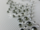 Hotfix Bügelbilder großer Hirschkopf 130827 Crystal +Black-Diamo