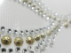 Hotfix Strass Bügelbild Motiv Maske Fasching Karneval Crystal-Gold 130819