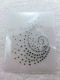 Hotfix Strass Bügelbild Welle Crystal 100405