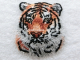 1A qualtiät`s Patch Applikation Hotfix Bügelbild Toller Tigerkopf 155465