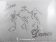 Strass Bügelbild LINE DANCE – Western-Motiv | Made in Germany 140322