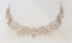 Hotfix Bügelbild Strass Edler Ausschnitt Crystal-Gold-Topaz 160321