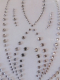 Hotfix -Bügelbild kleine hübsche Strass - Ranke 181229