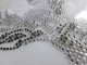 Strass Bügelbild Hirschkopf – Crystal Black Diamond Hotfix Motiv – 140317
