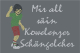 Kowelenzer Schängelche Strassmotiv UNVERKÄUFLICHES MUSTER AKK Koblenz