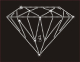 Hotfix Stass Bügelbild Diamant groß 210506