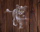 Hotfix Strass Bügelmotiv Bügelbild Katze 241002 Strass Bügelapplikation
