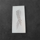 Strass Bügelbild „Kleines Ornament“ – Hotfix-Applikation 250718