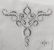 Traumhaftes Ornament Aquamarin 080916