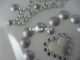 Strass Bügelbild Herz mit Krone Silber – Hotfix Applikation ca. 6,3 × 4,6 cm