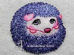 1A qualtiät`s Patch Applikation Hotfix Bügelbild süßer Igel