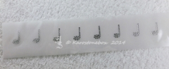 Strass Borte aus 1/4 Noten Crystal 140112