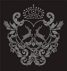 Individuelle Strassanfertigung – Wappen mit Hirsch und Krone (UNVERKÄUFLICHES MUSTER